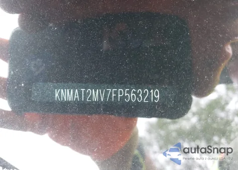 2015 Nissan Rogue S z USA, uszkodzony, nr VIN KNMAT2MV7FP563219